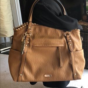 Jessica Simpson bag with gold embellishments